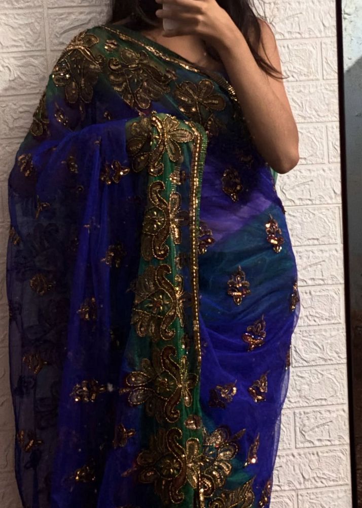 desi Y2K Bollywood vintage saree