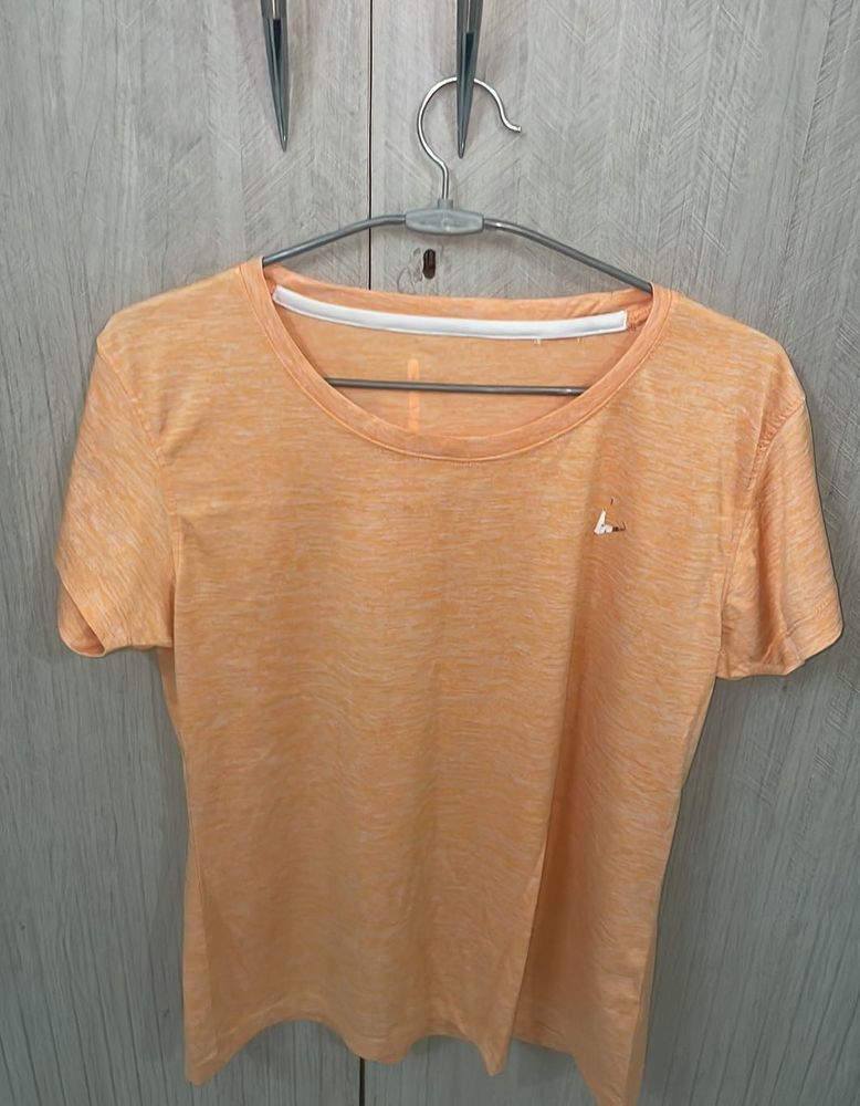 Peach Activewear T-Shirt