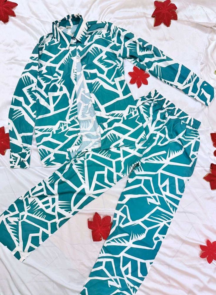 Abstract Print Co-ord Set