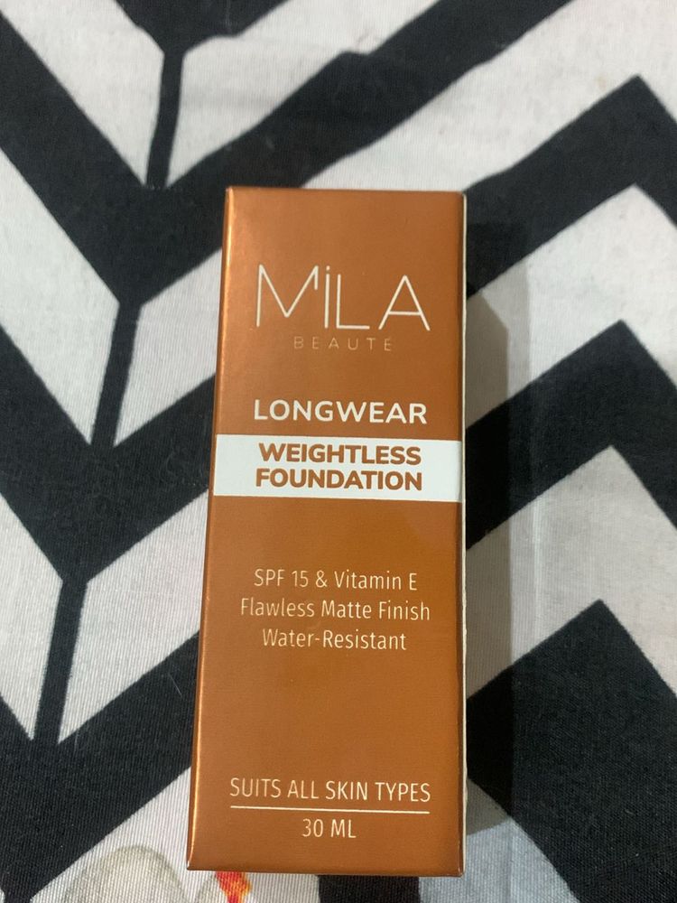 Mila Beaute Weightless Foundation