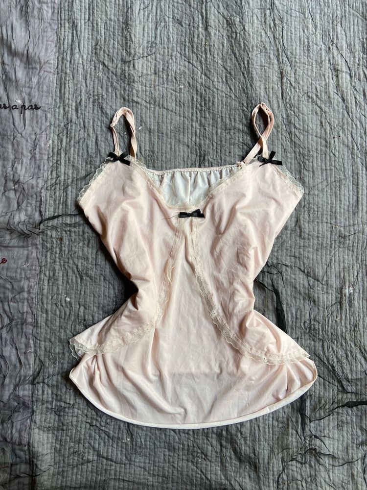 Cute Lace Trim Camisole