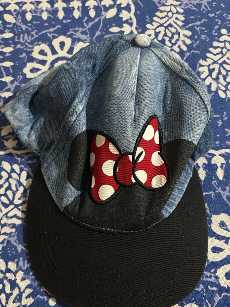 Minnie Mouse Denim Cap