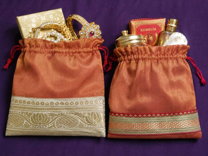 Premium Silk Potli Bag