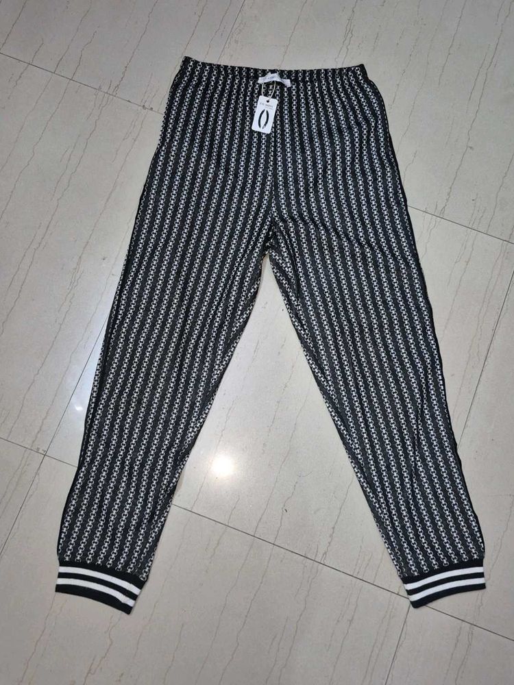 Stylish Striped Jogger Pants
