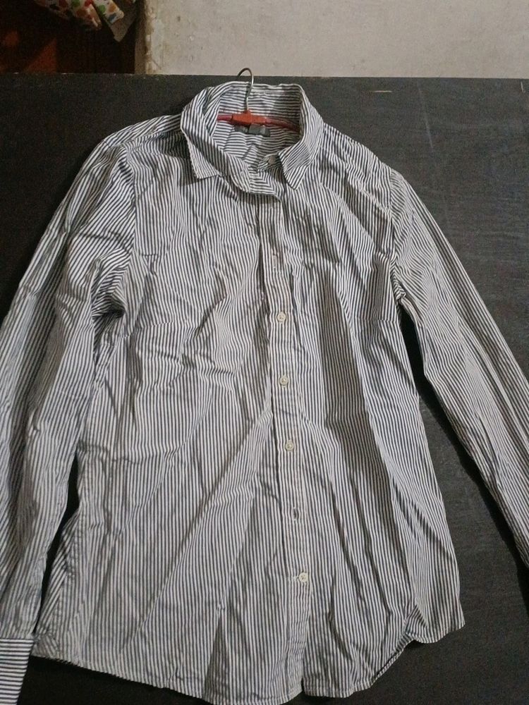 Striped Long Sleeve Shirt