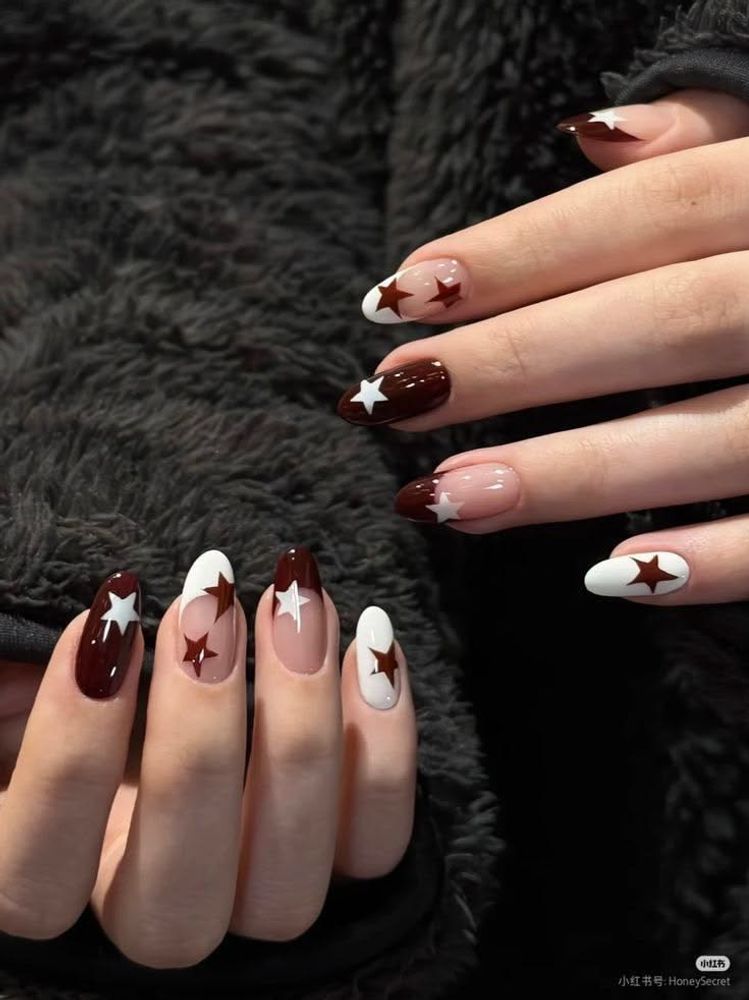 Starry Night Press-On Nails