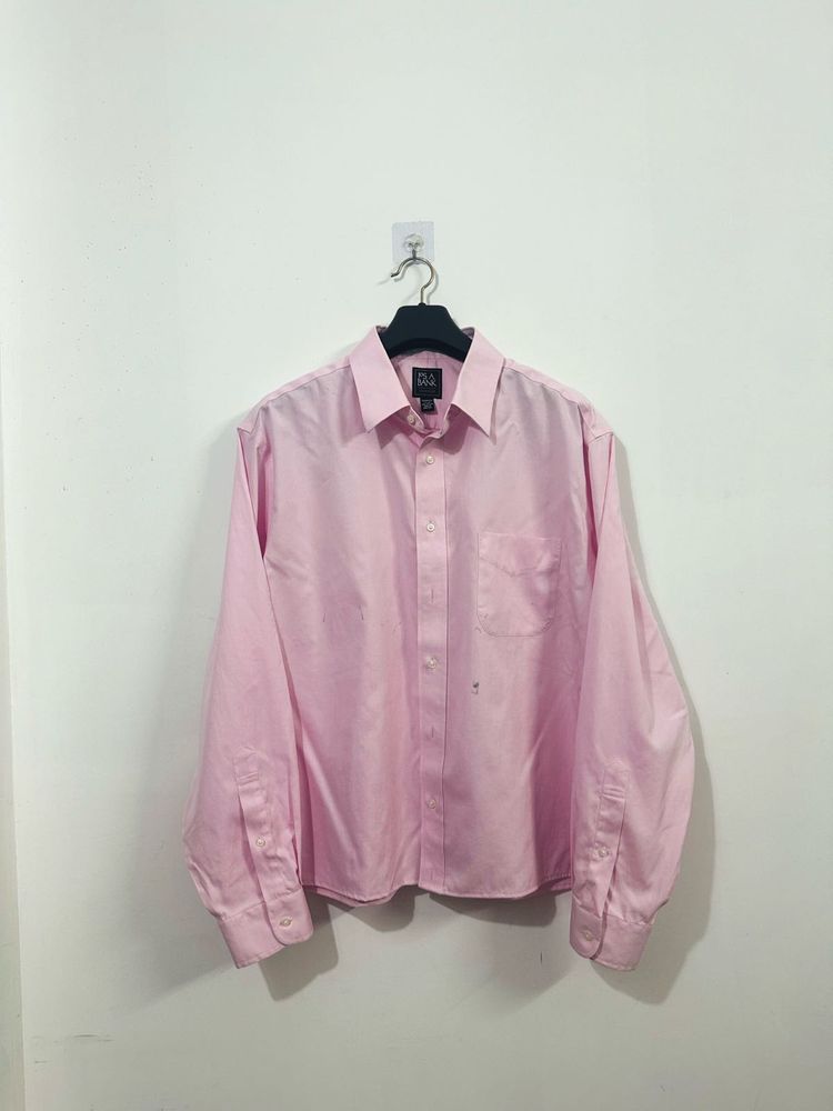 Boxyfit Classic Pink Button-Up Shirt 🇺🇸