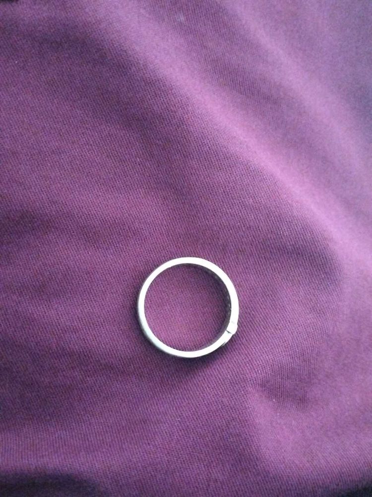 Simple Silver Band Ring