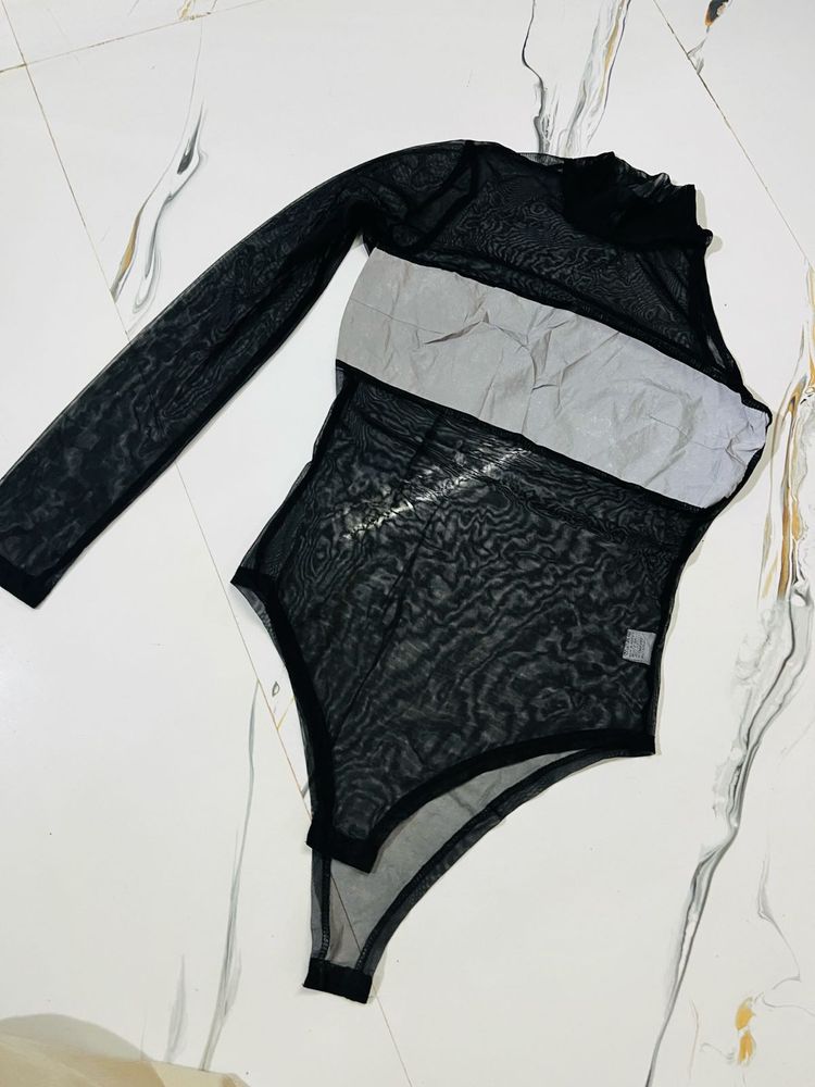 Sheer Mesh Bodysuit