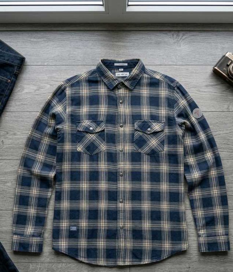 Men's Plaid Flannel Shirt
