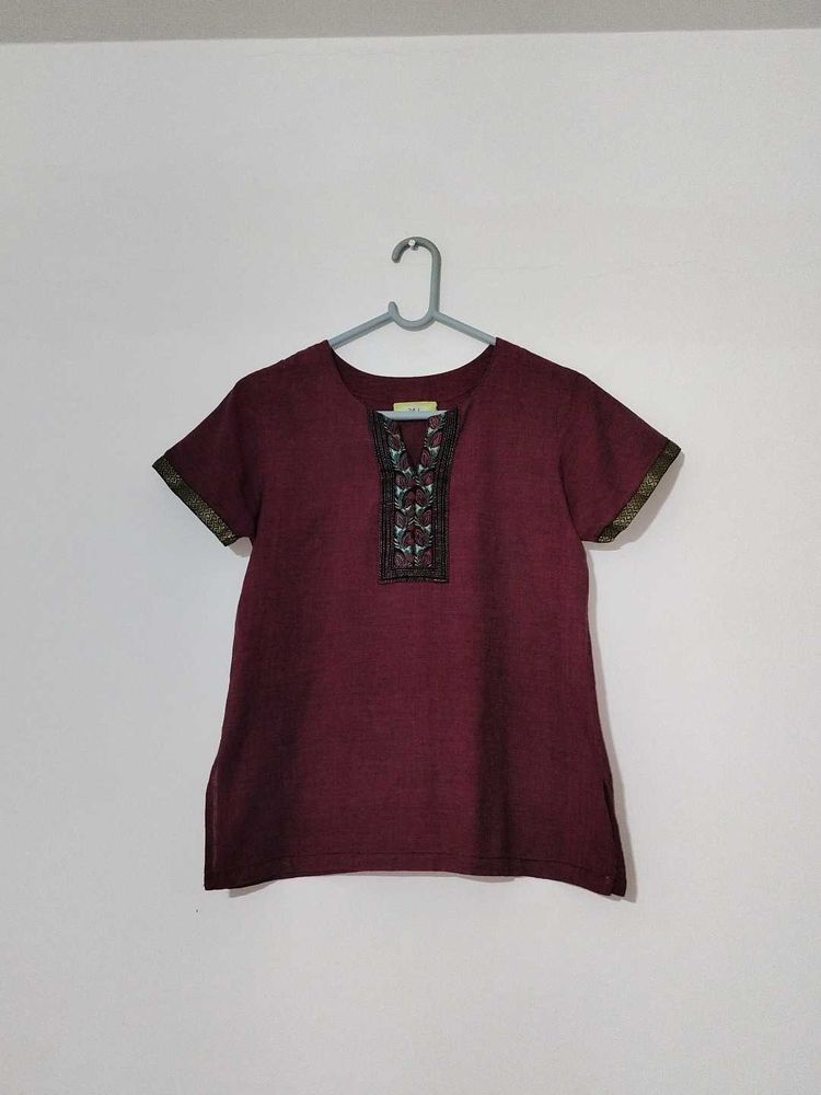 Embroidered Kurta