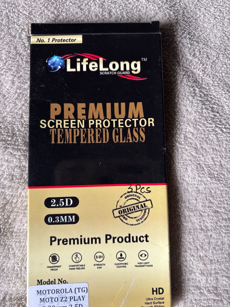 Motorola Z2 Play 2 Pcs Tempered Glass