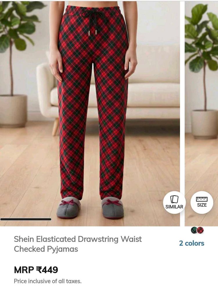 New Checked Pyjamas For Women ♥️🎉