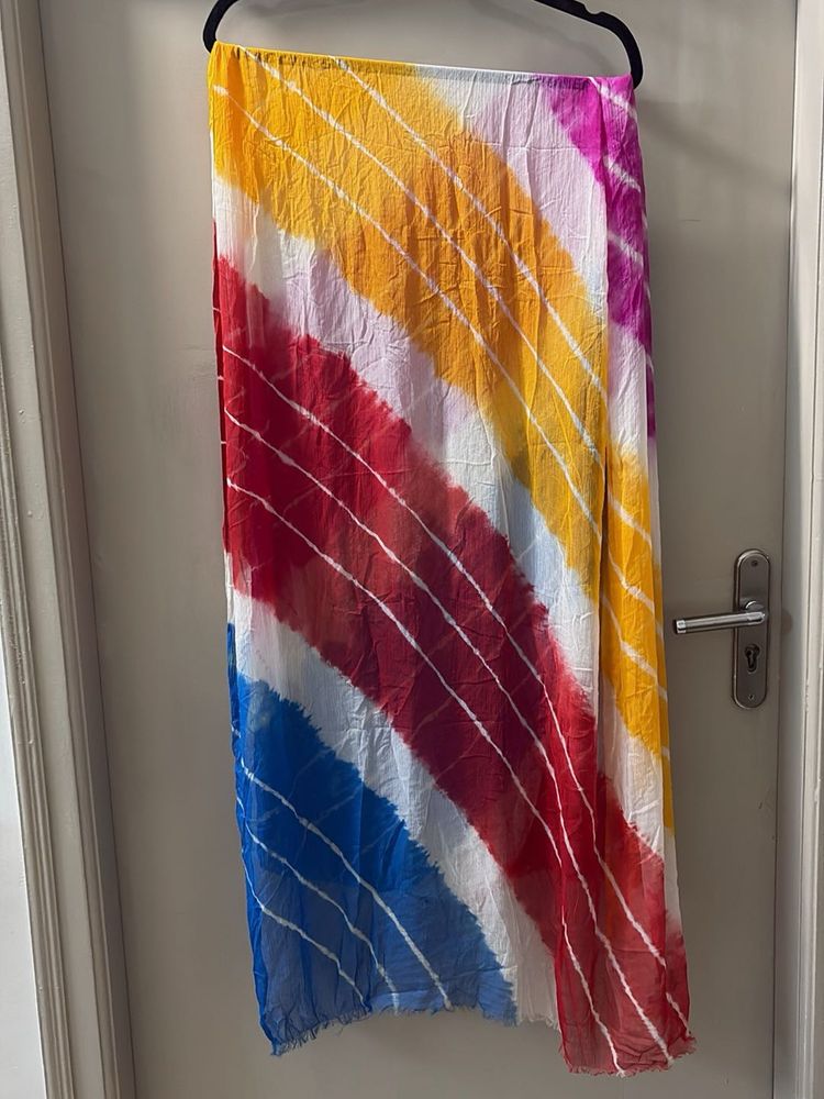 Vibrant Tie-Dye Dupatta
