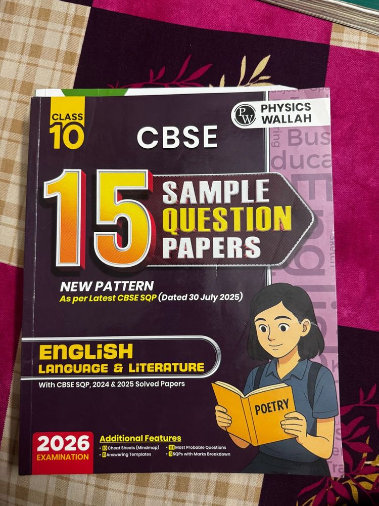 sample papers english and sst cbse an