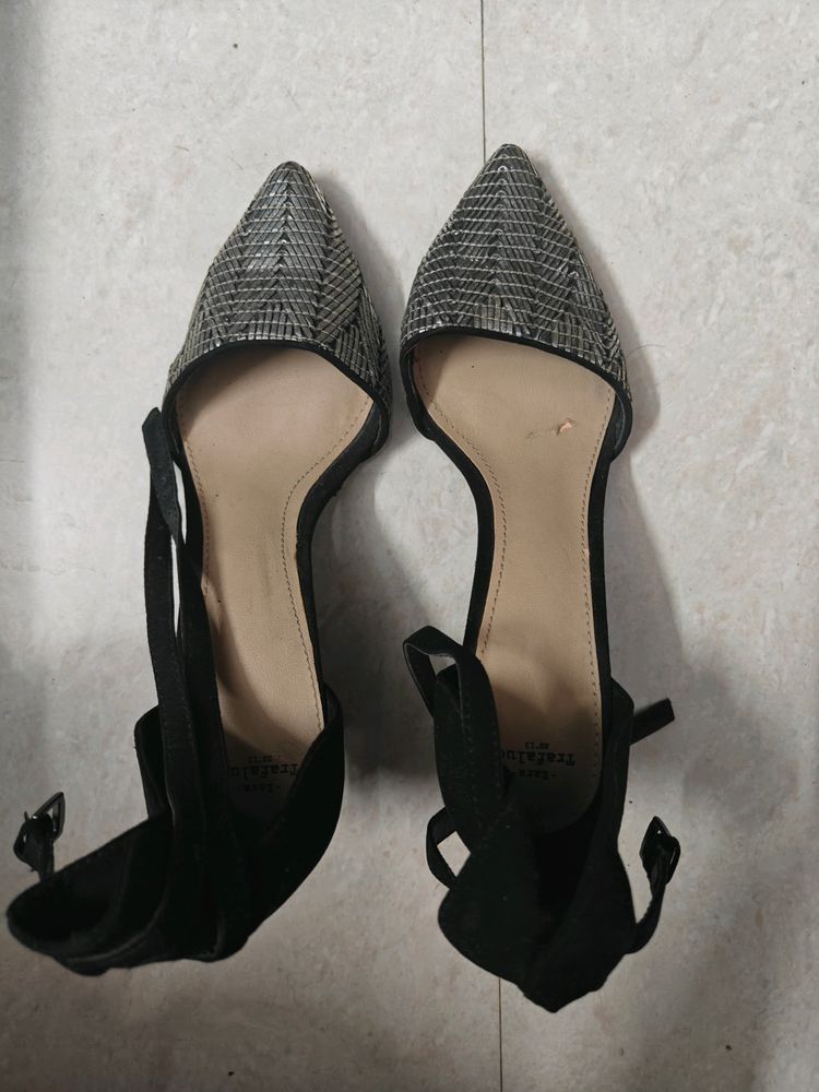 Zara Pointed Heeled Sandals