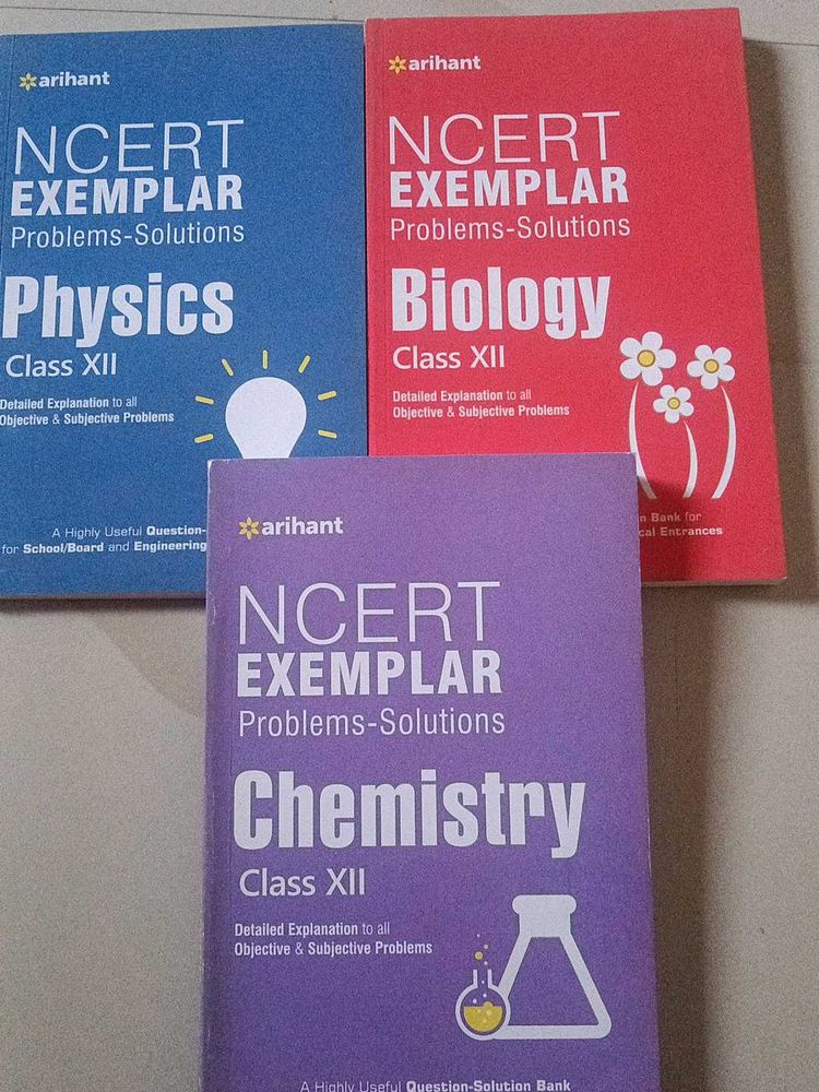 NCERT Exemplar (physics, chemistry, biology)