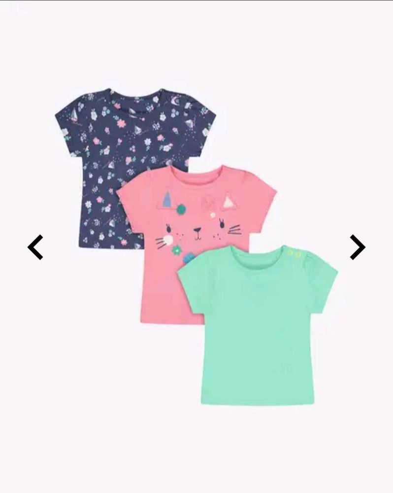 mothercare T-Shirt pack of three