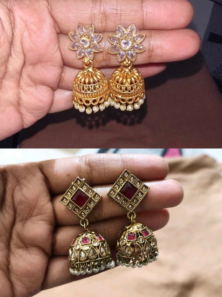 two jhumka set