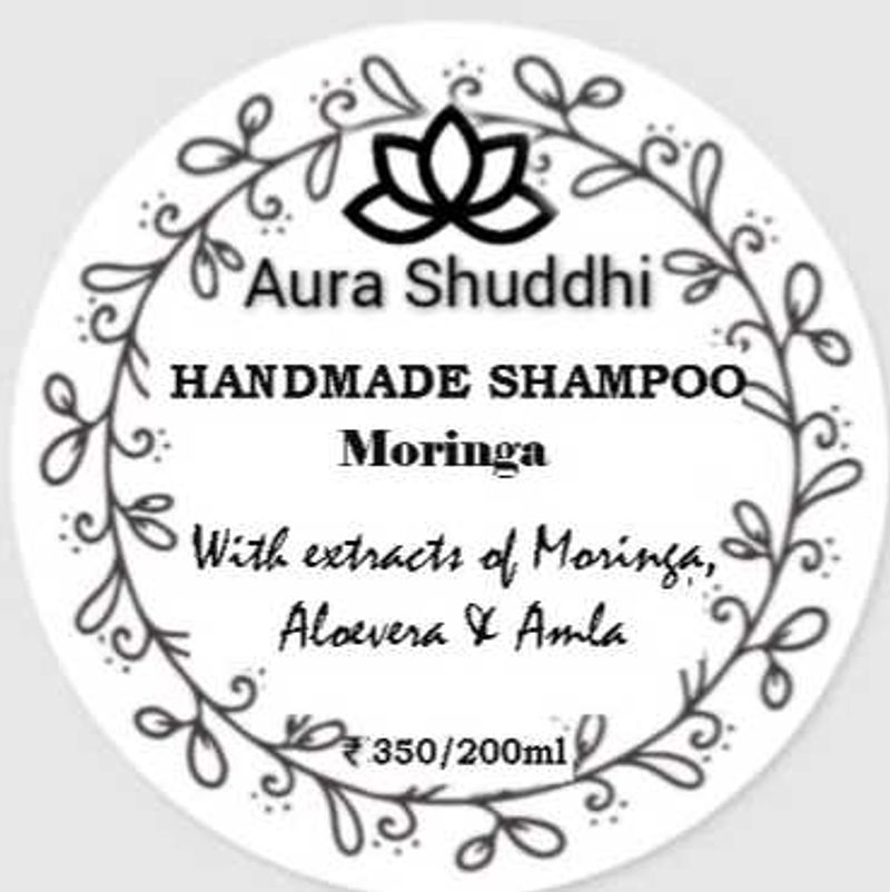 Handcrafted Moringa Shampoo