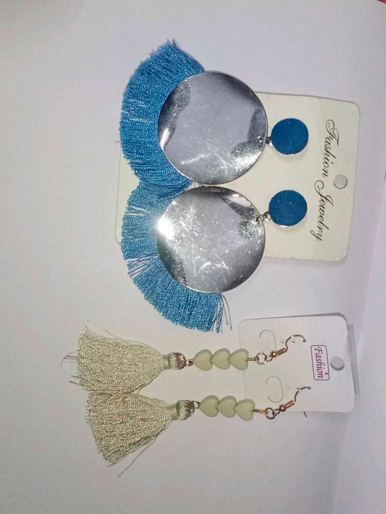 Statement Fringe &amp; Tassel Earring Set