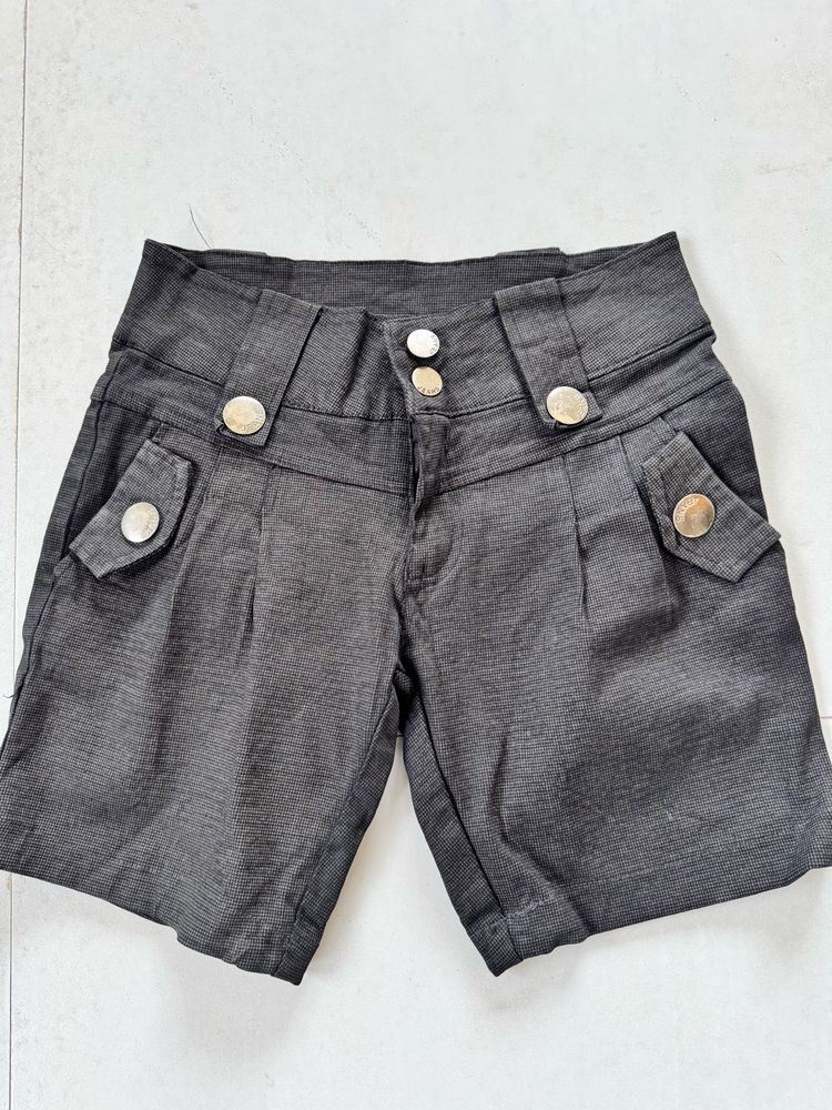 Stylish High-Waisted Shorts