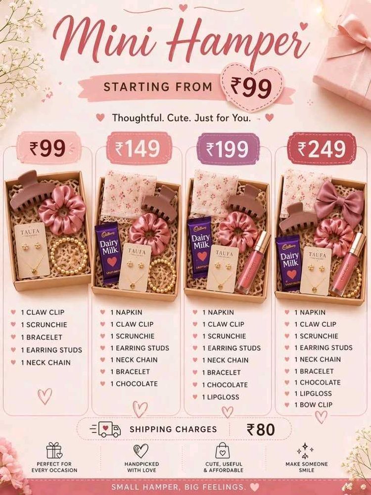 Cute Mini Gift Hamper for Her