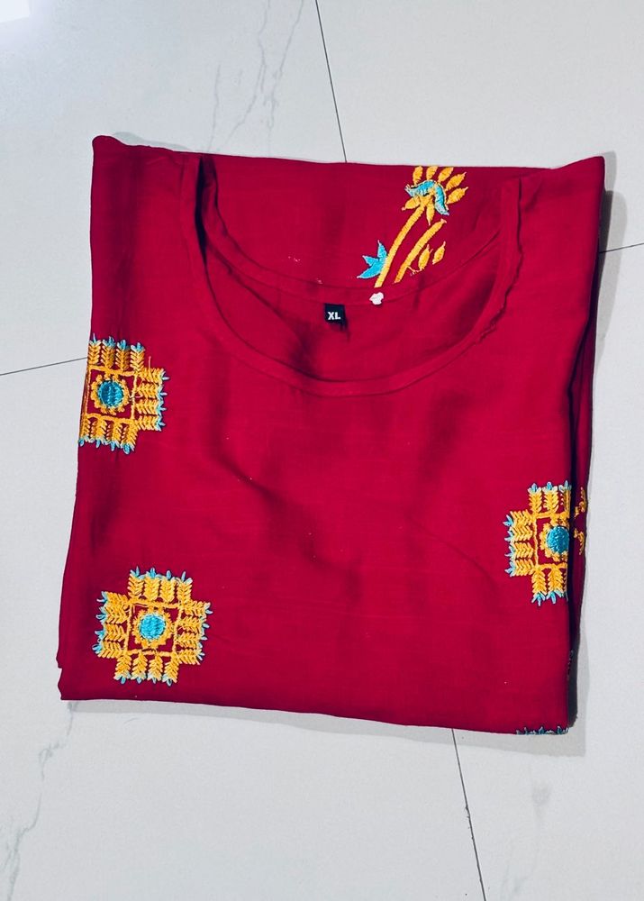 Embroidered Kurta