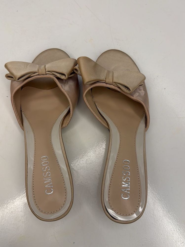 Elegant Bow Mules