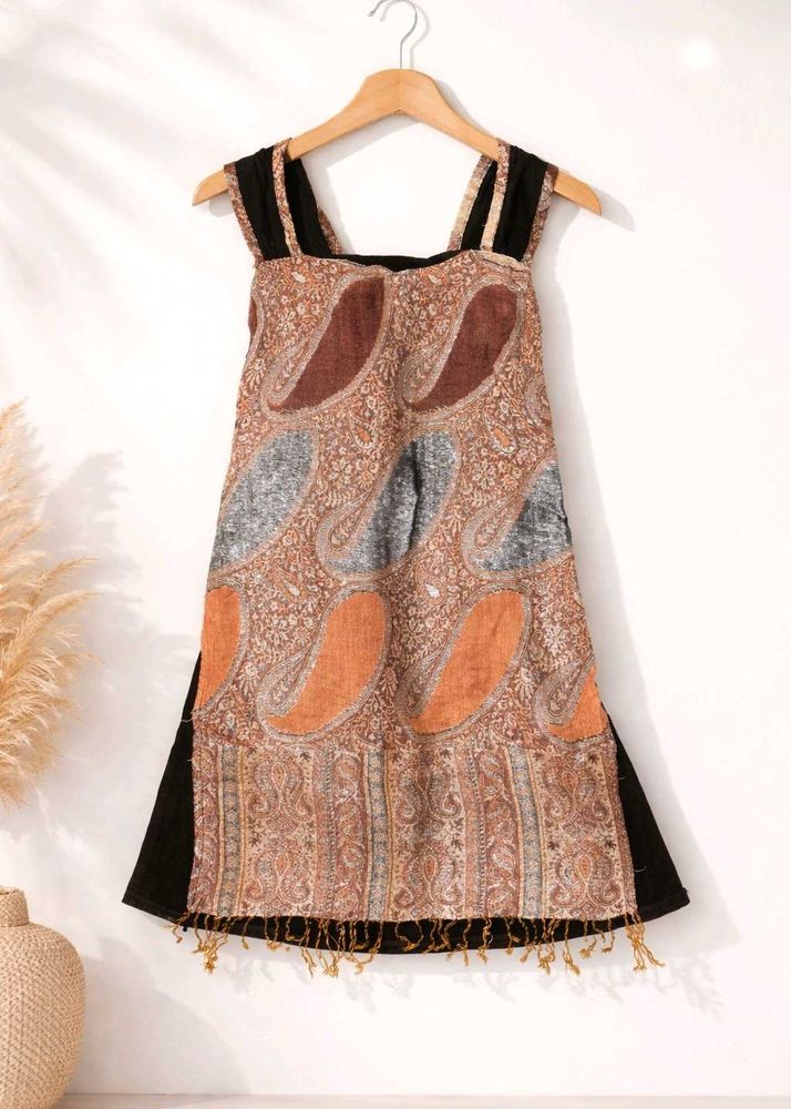 🌼 Bohemian Chic 2-in-1 Dress &amp; Kurti - Women (S)