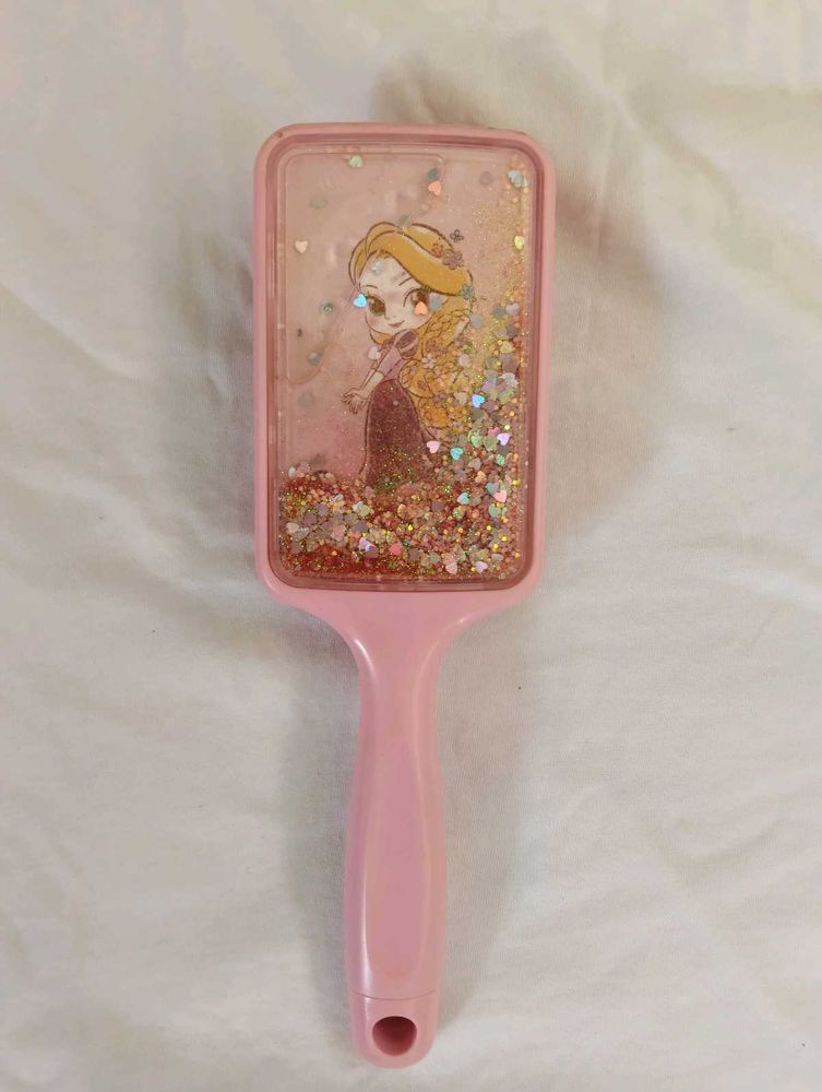 Sparkly rapanzul Princess detangling Hair brush