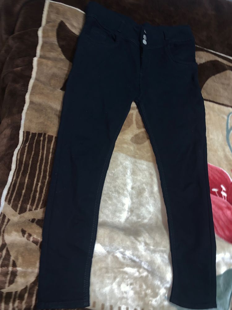 Mid Rise Black Jeans