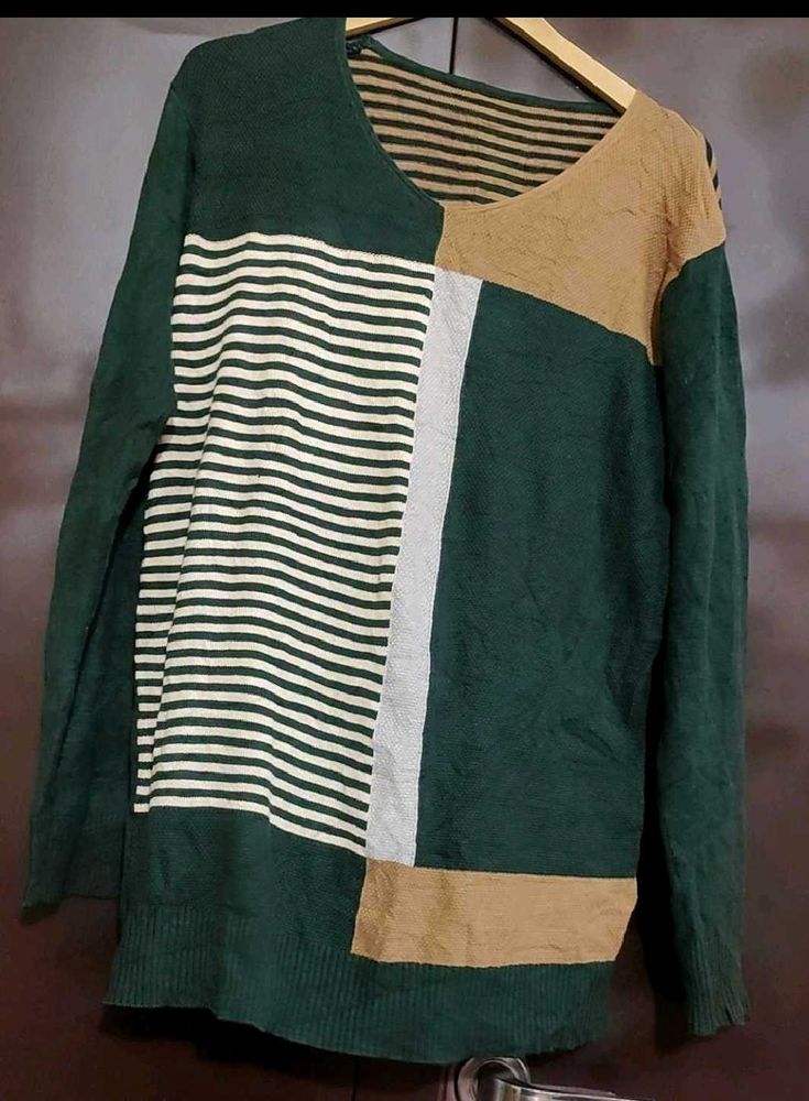 Green🟢 Color Sweatshirt For 40 Chest