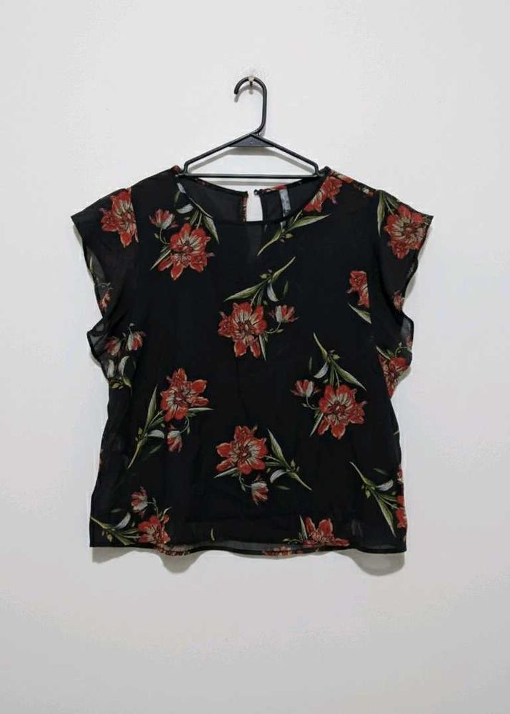 Floral Print Top