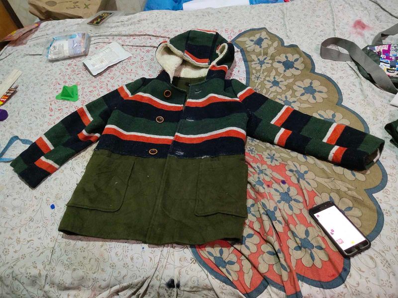 Striped Kids Jacket
