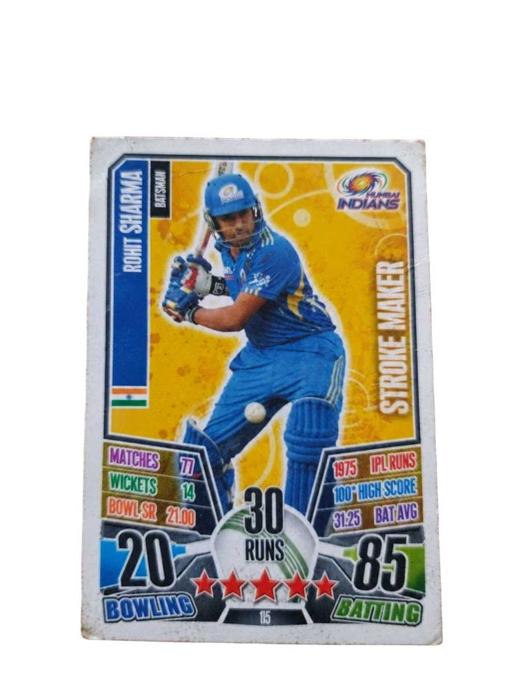 some base cards and one gold card from cricket att