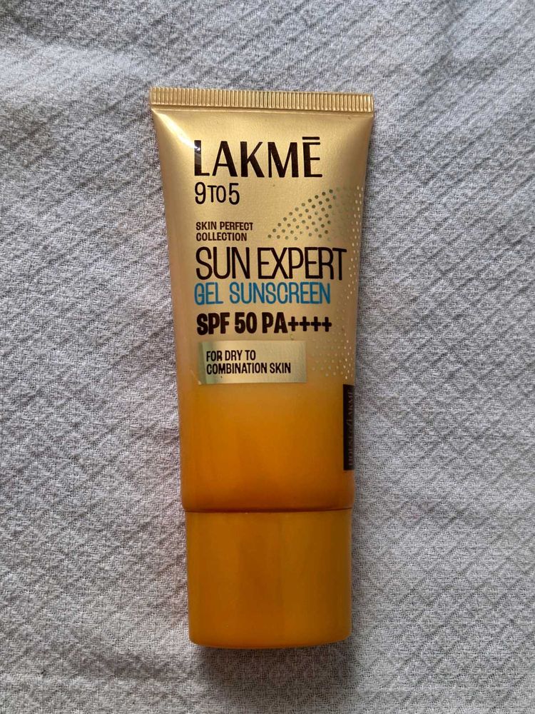 Lakme 9 to 5 Sun Expert Gel Sunscreen SPF 50