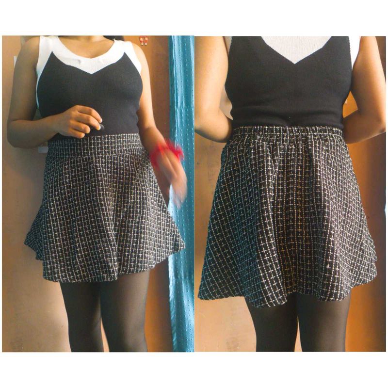 ✨Patterned Mini Skirt✨