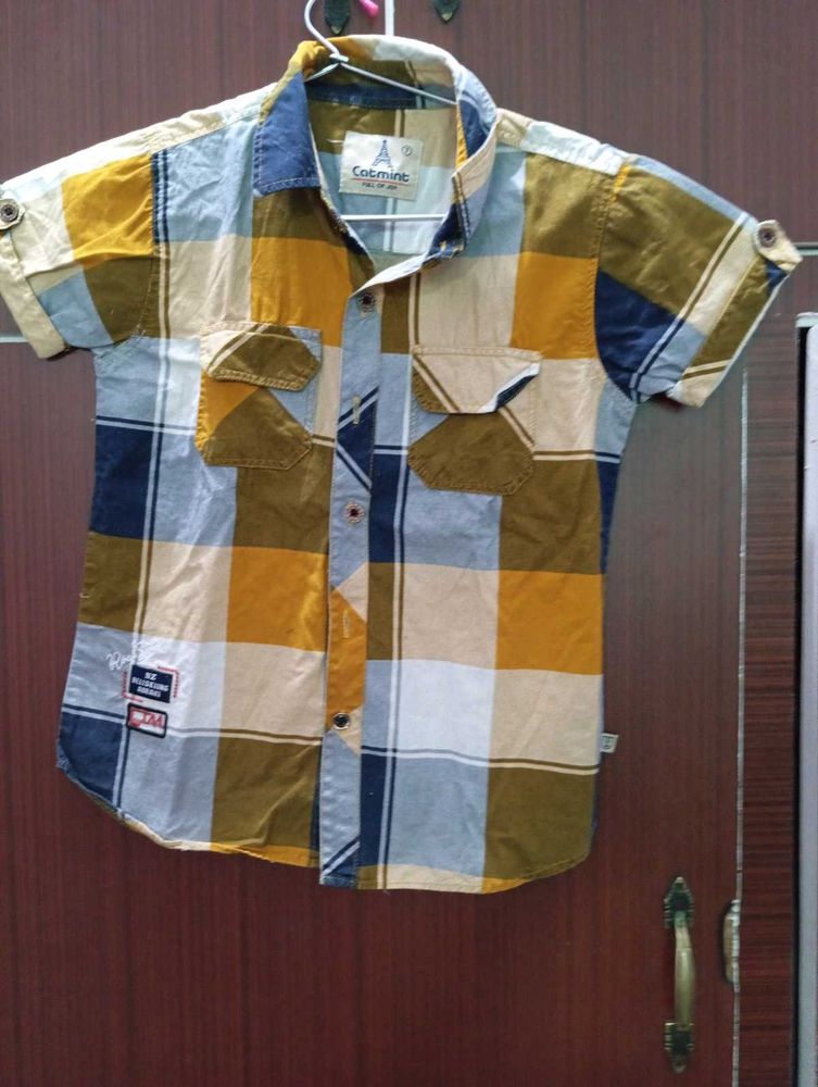 Checked Casual Shirt n pant