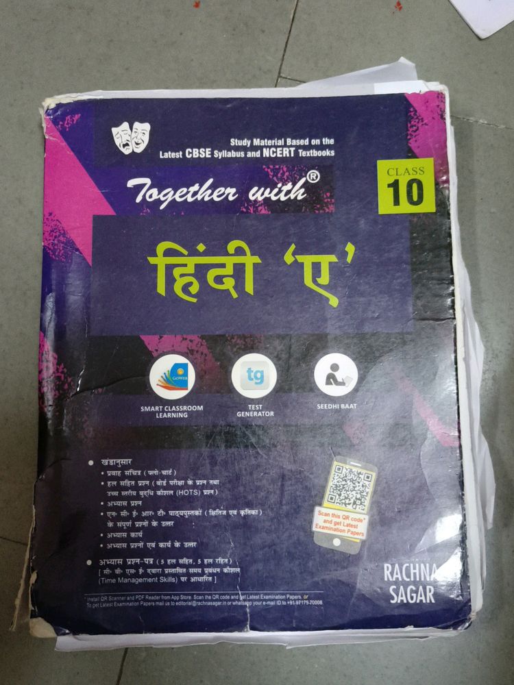 Together With Hindi A Cbse Class 10 Book