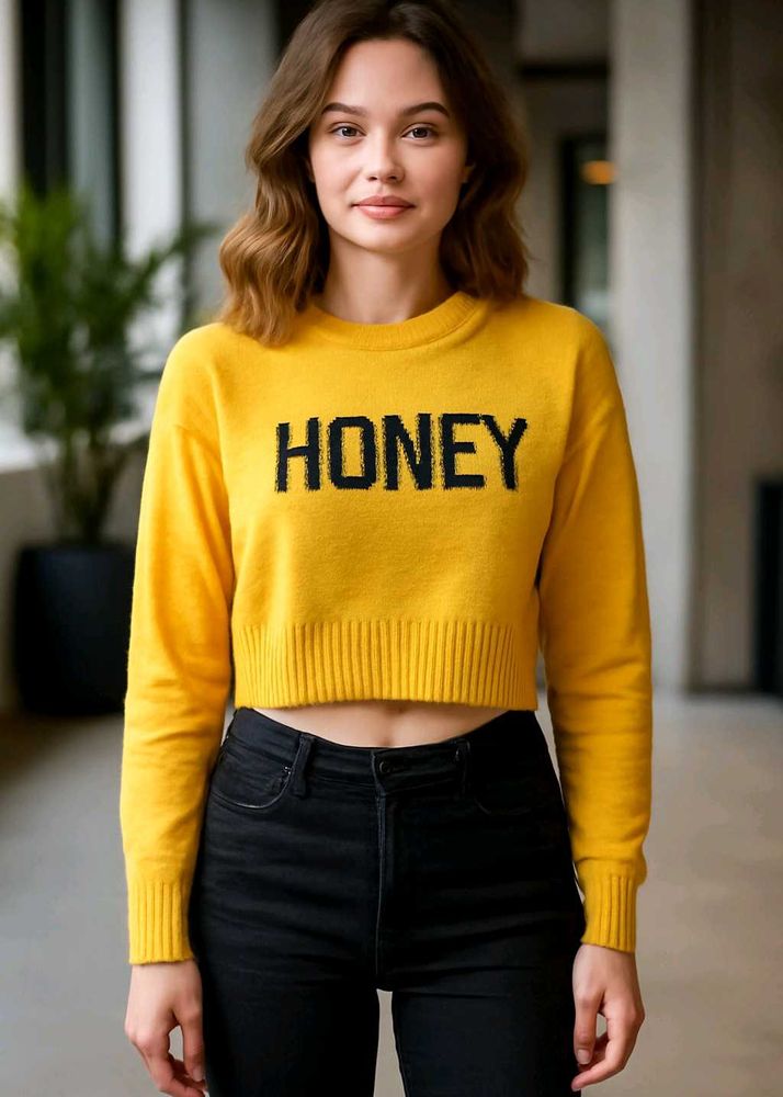 Honey Woolen Sweater
