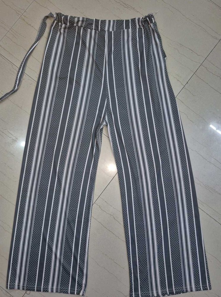 Striped Palazzo Pants