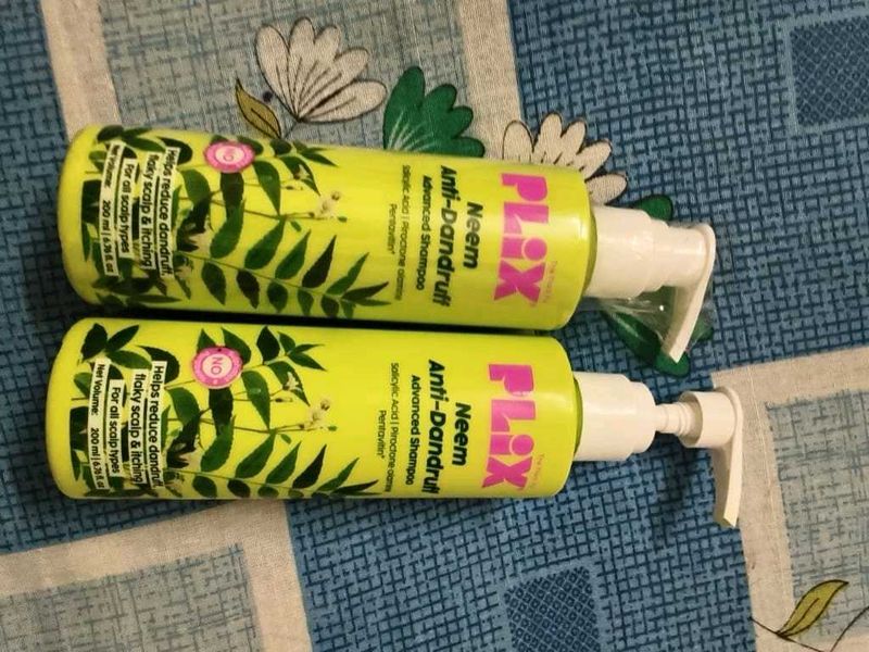 PLIX Neem Anti-Dandruff Shampoo Duo