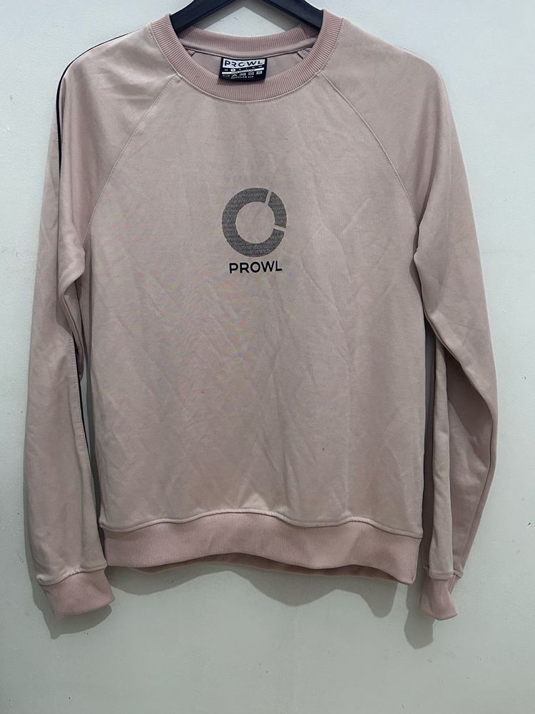 Prowl Women's Light Pink Sweatshirt(NEW)