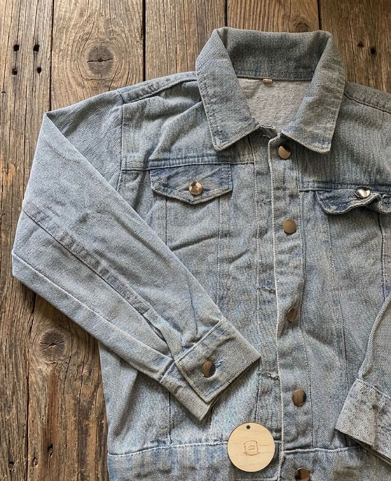 Classic Light Wash Denim Jacket