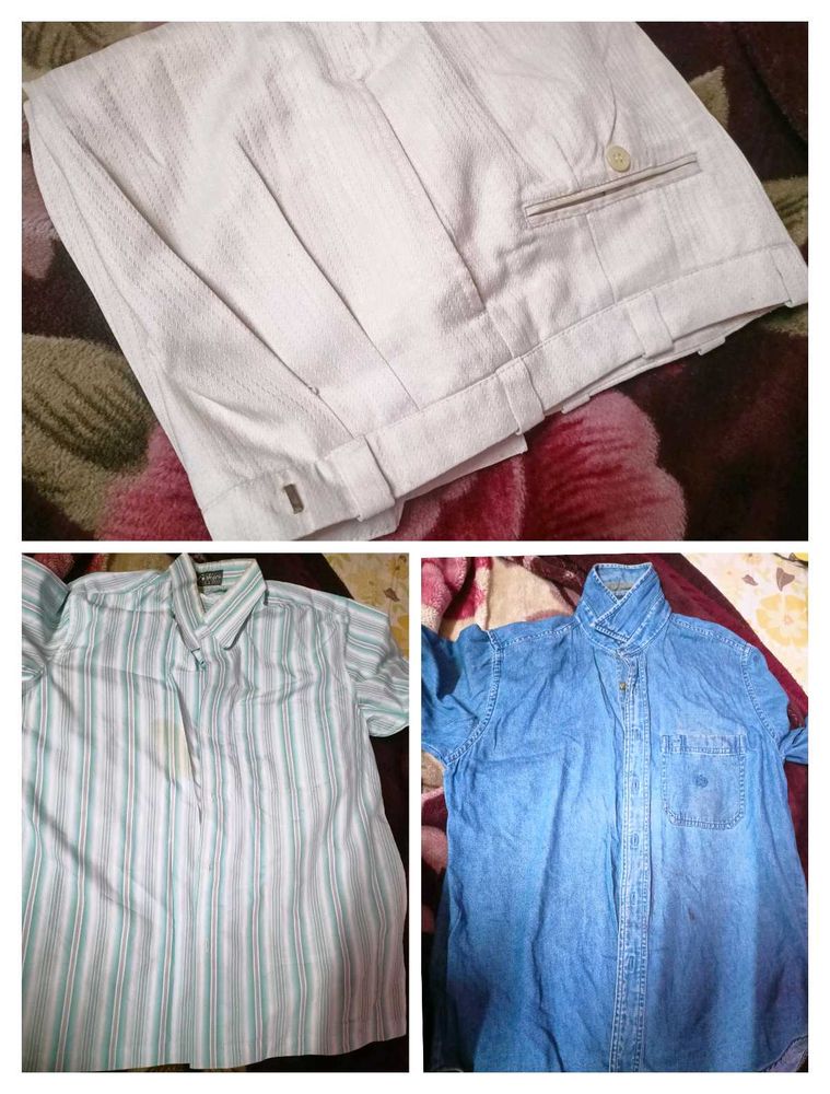 Men's Clothing Bundle - Shirts &amp; Pants