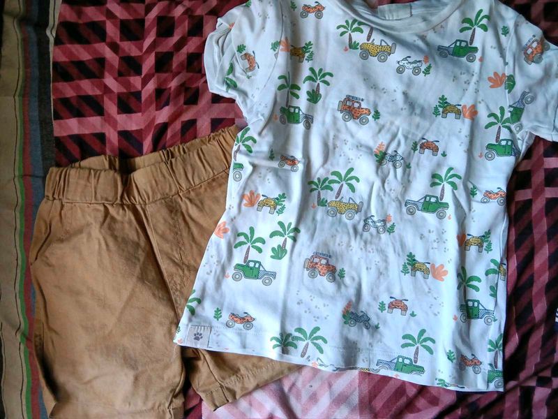 tshirt &amp; pant for boys