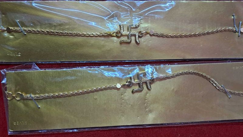 Golden Swastik Bracelet✨️✨️