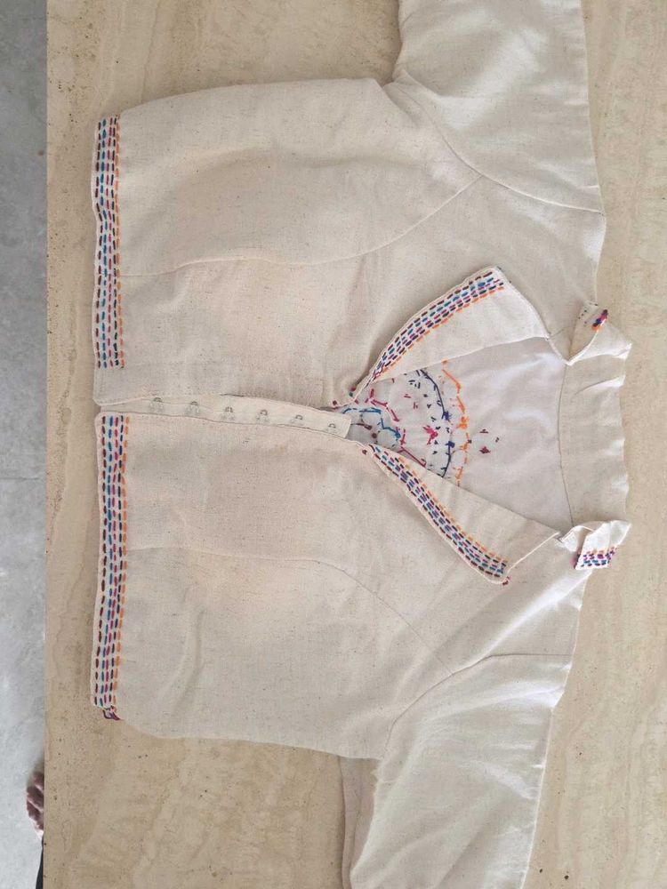 Handcrafted Cotton Blouse