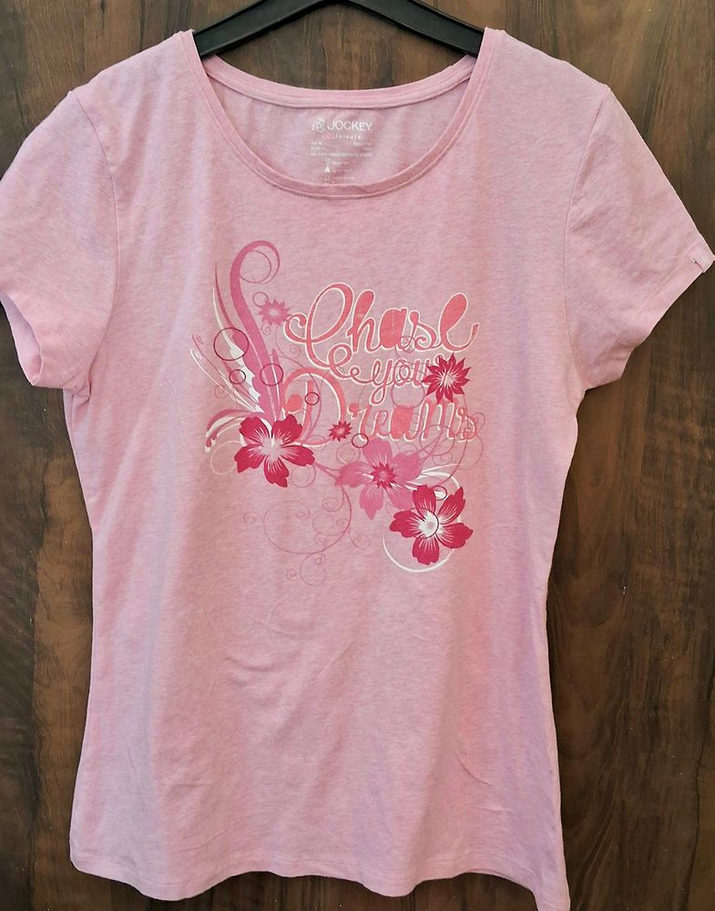 Jockey Womens Graphic Print T.shirt
